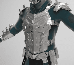 NightWing Samurai 3d model