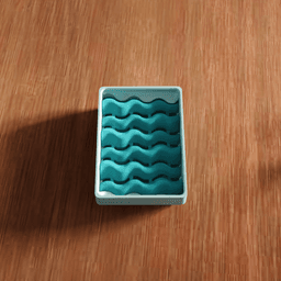 Self-Draining Bar Soap Dish and Saver Tray 3d model
