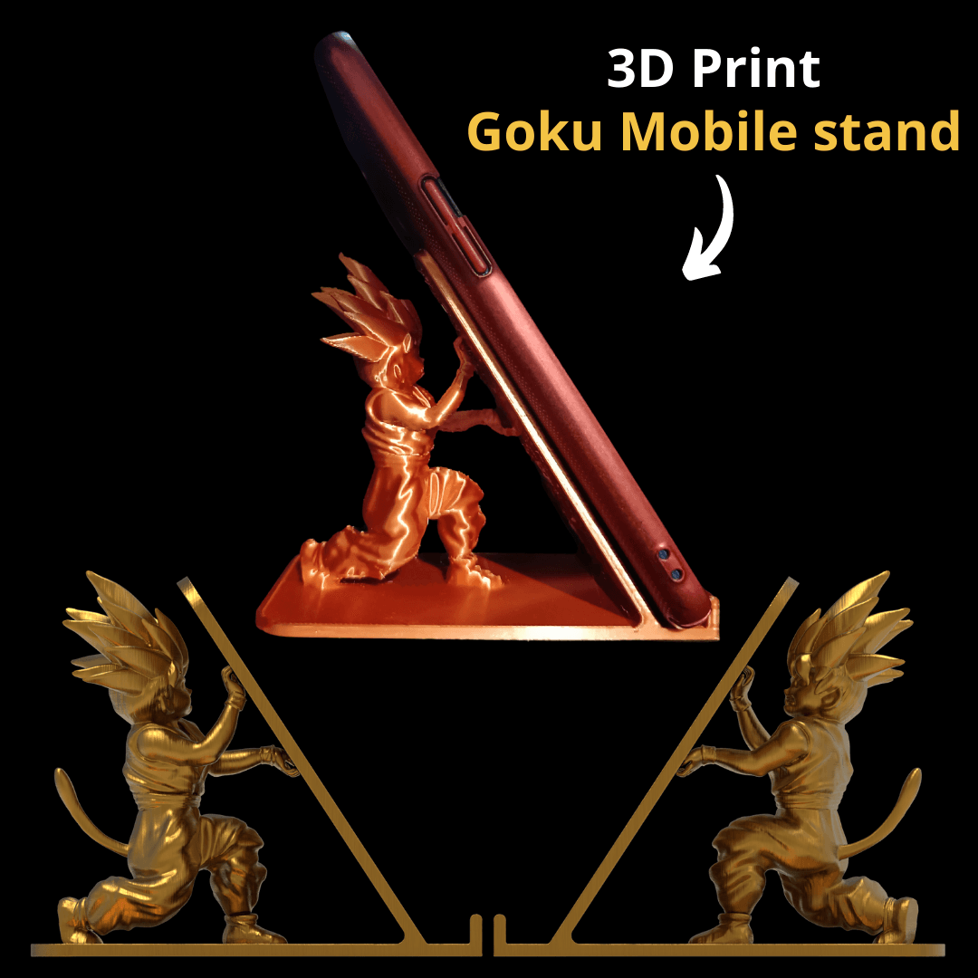 Goku Mobile Stand 3d model