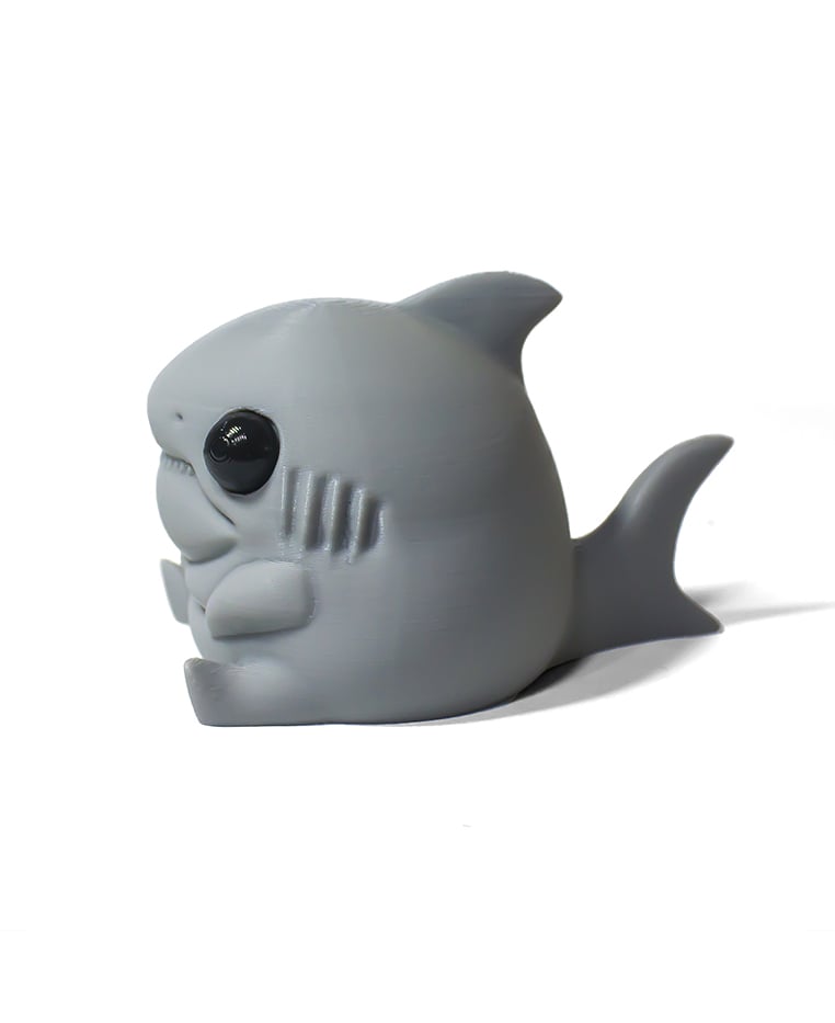 Chunky Shark. 3d model