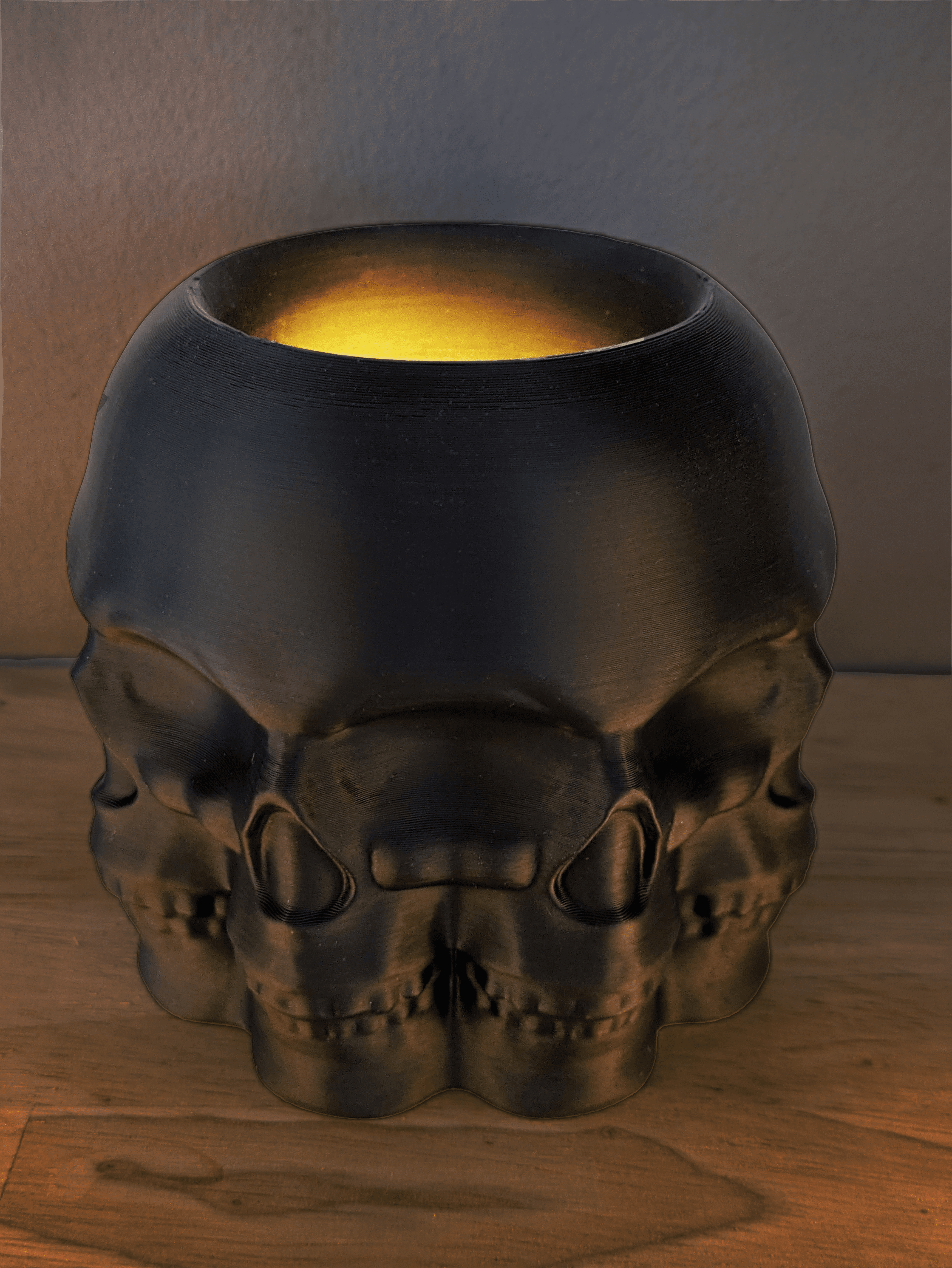 Faces Of Death Bowl - Skull Bowl 3d model