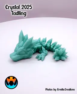 Crystal Dragon 2025 Tadling 3d model