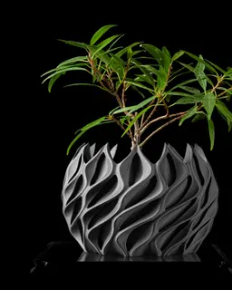 Twisted Planter Pot by MODERN MACHINE 3d model