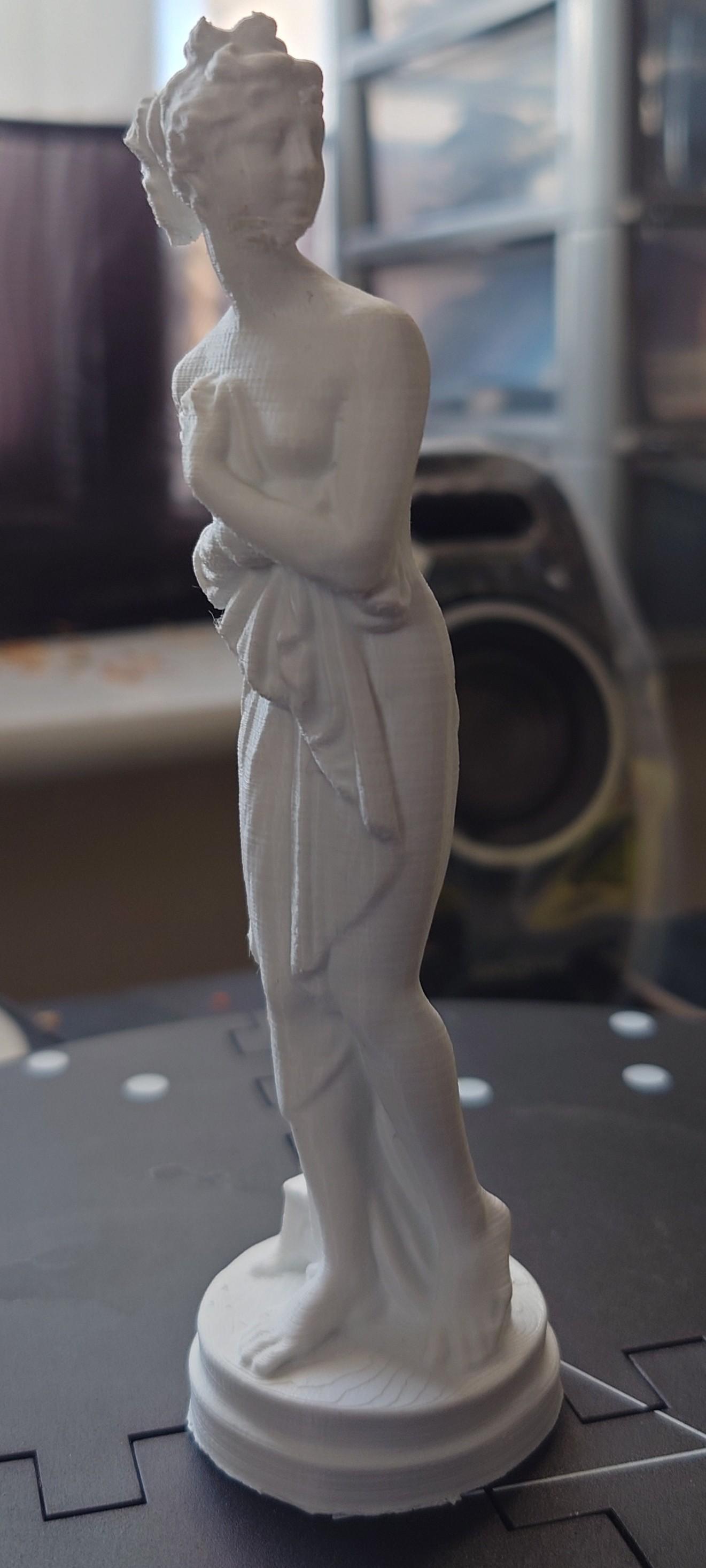 Lady Statue 3d model