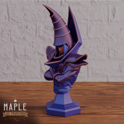 Dark Magician Bust - YuGiOh 3d model