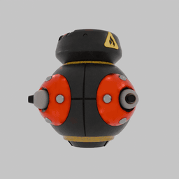 Helldivers 2 G-142 Pyrotech Grenade Replica Prop Gadget Cosplay 3d print 3d model
