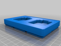 Gridfinity - 42mm Stepper Motor Holder 7 sizes + Parameteric Fusion File 3d model