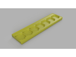 Gridfinity - 42mm Stepper Motor Holder 7 sizes + Parameteric Fusion File 3d model