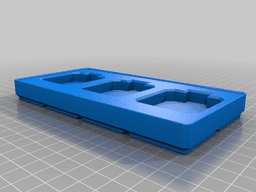 Gridfinity - 42mm Stepper Motor Holder 7 sizes + Parameteric Fusion File 3d model