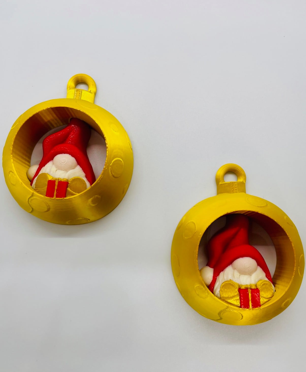 Gift Gnome Ornament Set 3d model