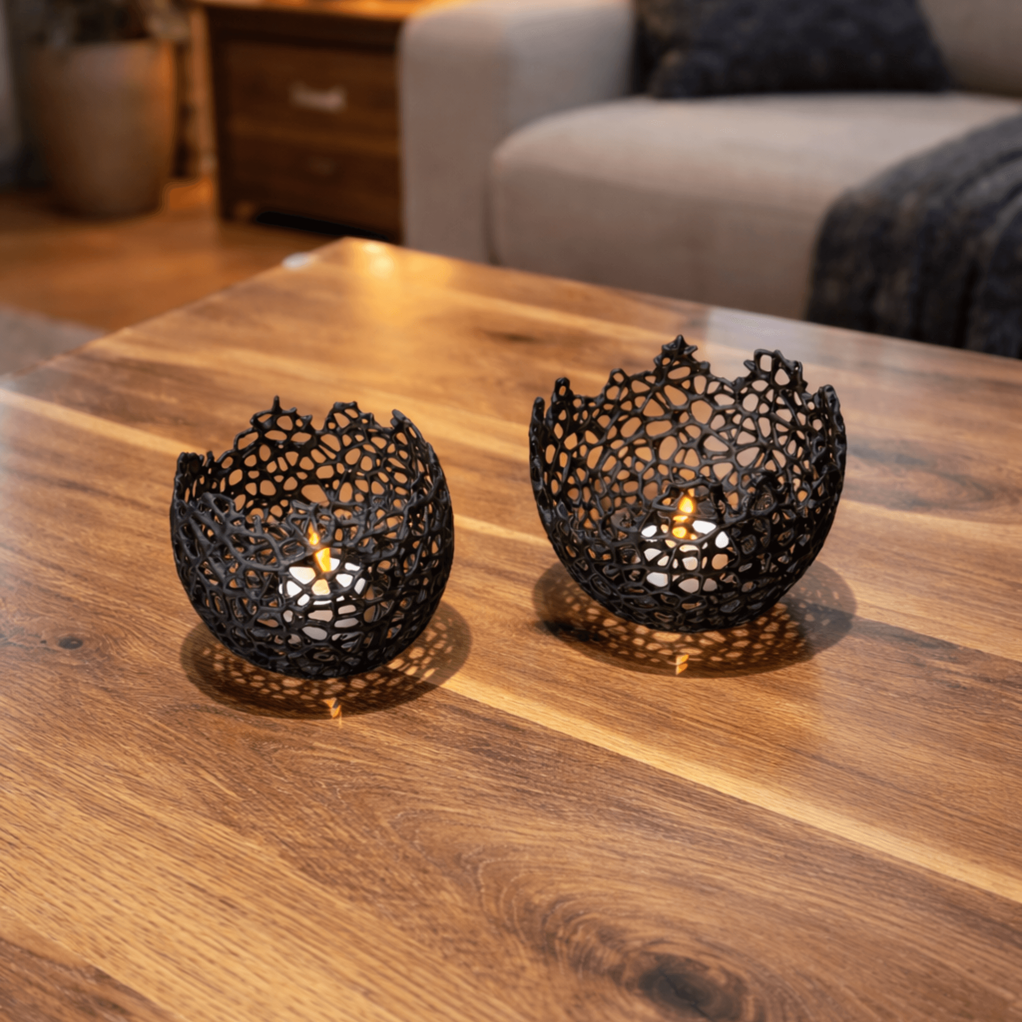 BROKEN EGGS TEALIGHT / EASTER TEA LIGHT / EGG / MODERN DECOR / DESIGNER / VORONOI 3d model