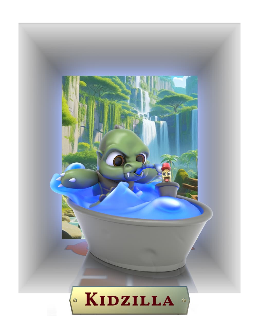 Kidzilla 3d model
