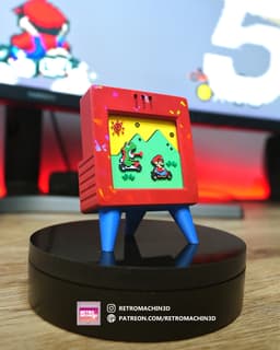 MARIO KART - Pixel Voxel Art Frame (No support, 3MF included) 3d model