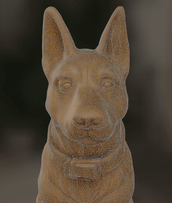 German Shepherd 3d model