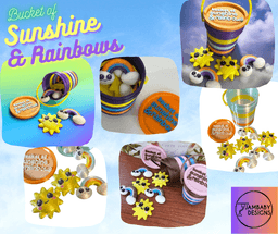 Little Bucket of Sunshine and Rainbows 3d model
