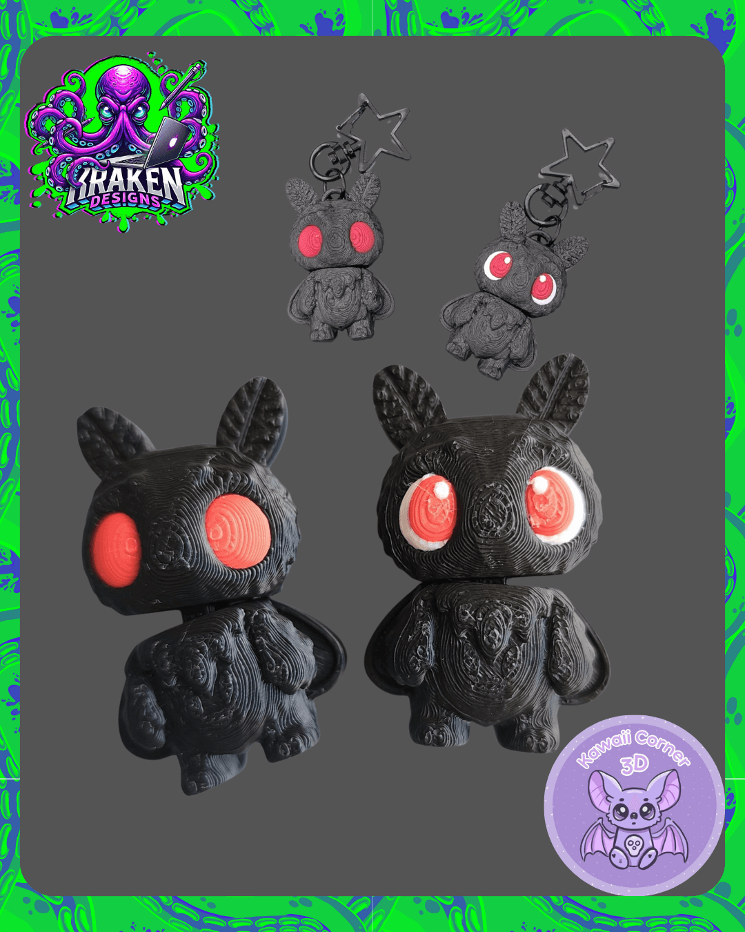 Mothman Flexi 3d model
