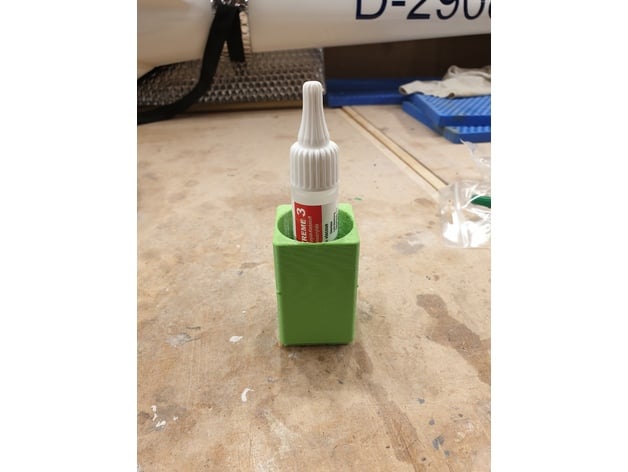 MD Glue Extreme Gridfinity Holder 3d model