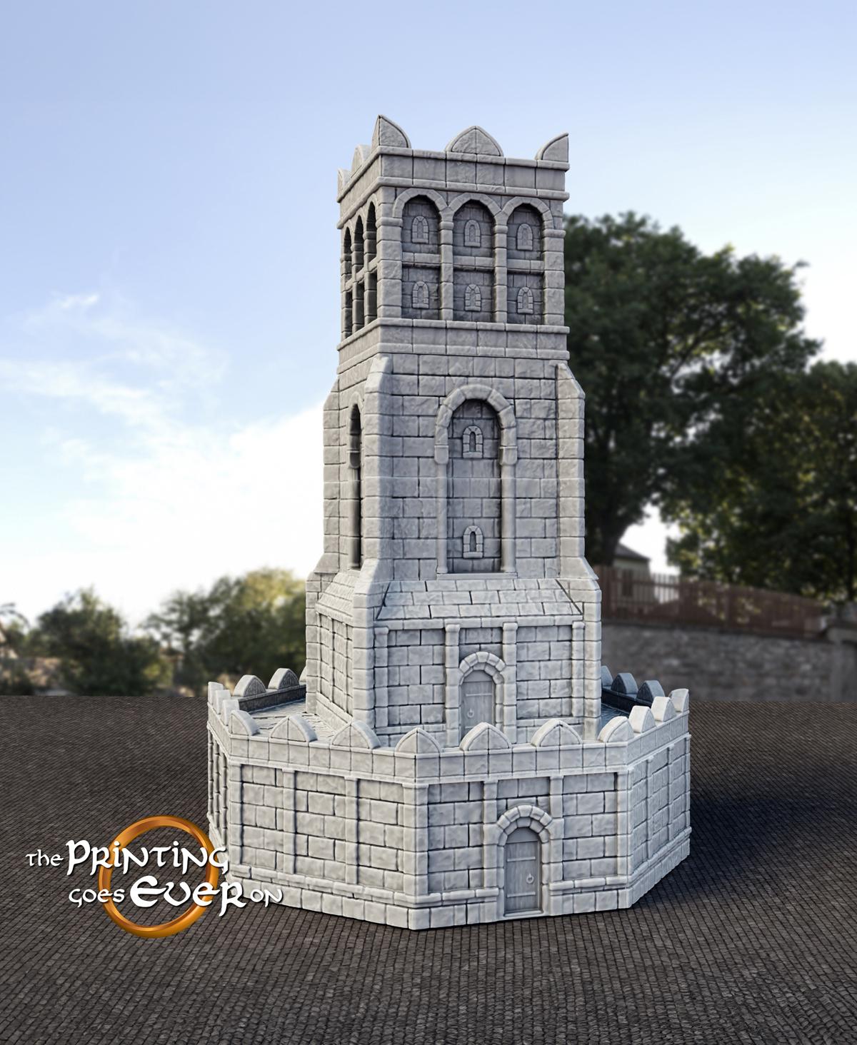 Whitcaester Outpost Tower 3d model