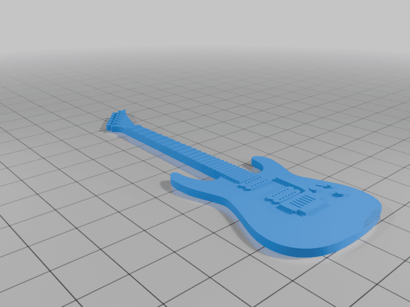Mini Guitar Decorations 3d model