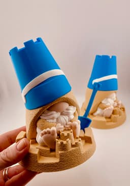 Sand Castle Gnome 3d model