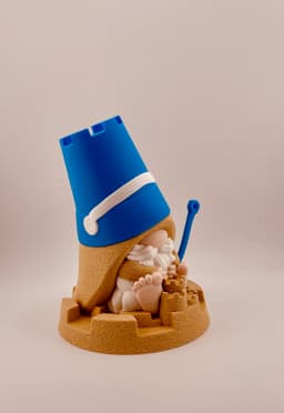 Sand Castle Gnome 3d model