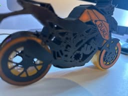 ktm duke. 3d model
