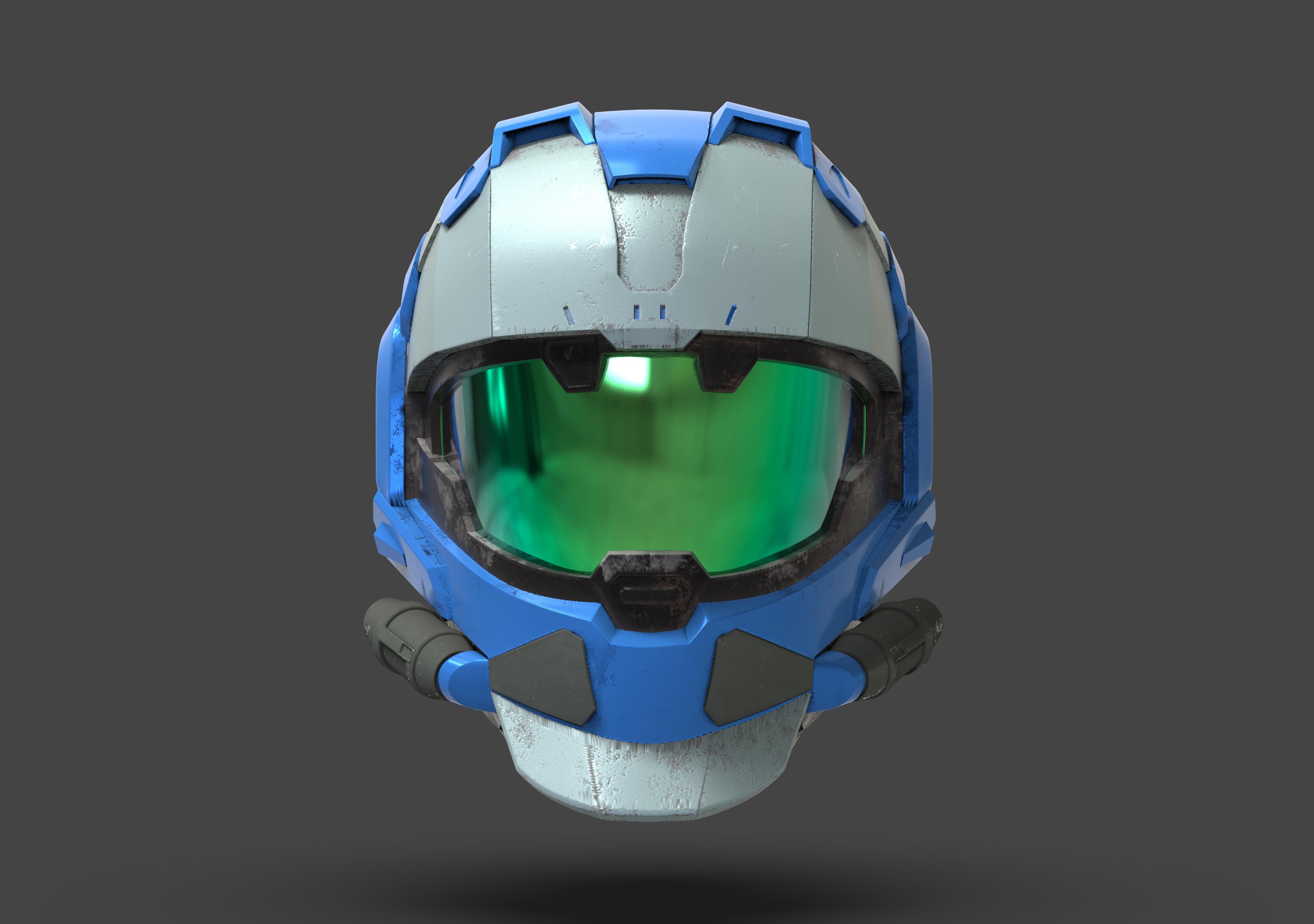 Halo CQC Helmet 3d model