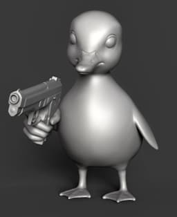 Duck Threat - (Free) 3d model