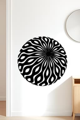 Illusion Wall Art, Wall Decor, Home Decor 3d model