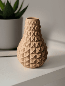 Minka Vase - Geometric Vase 3d model
