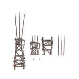 Deadpool Claws 3d model