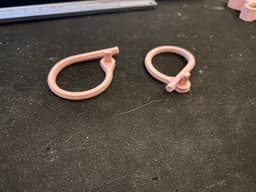 Simple Cable Tie - Over Engineered IKEA Alforsit 3d model