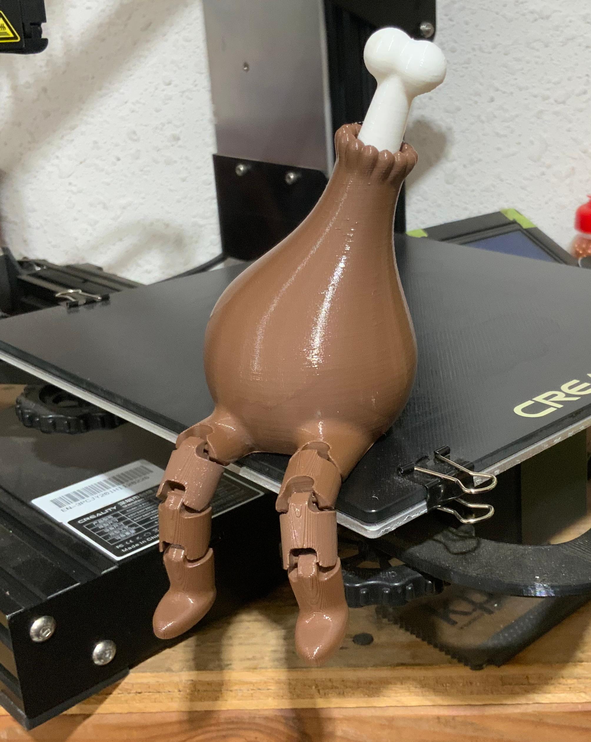Turkey Legs - Looks of fun to print! - 3d model
