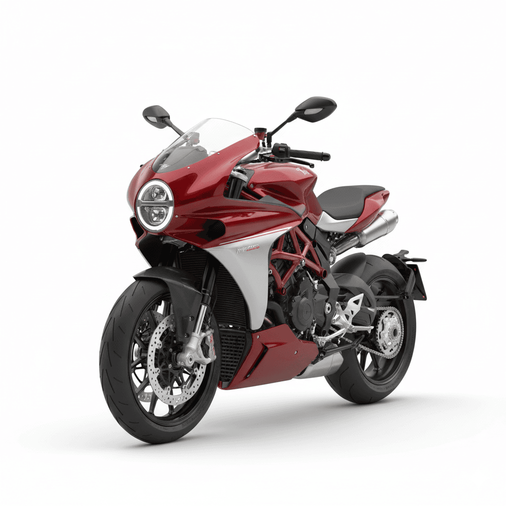 MV Agusta Superveloce 800 Retro Superbike 3d model