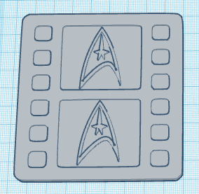 Movie - Star Trek Coaster 3d model