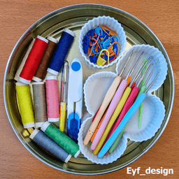 Danish Cookie Sewing Kit 3d model