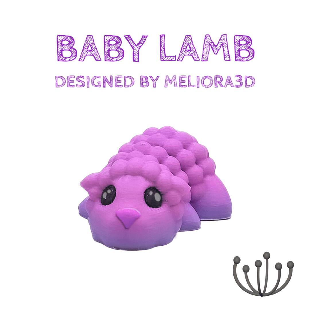 M3D - Flexi Baby Lamb 3d model