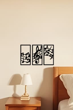 Musical Wall Art, Wall Decor, Home Decor 3d model