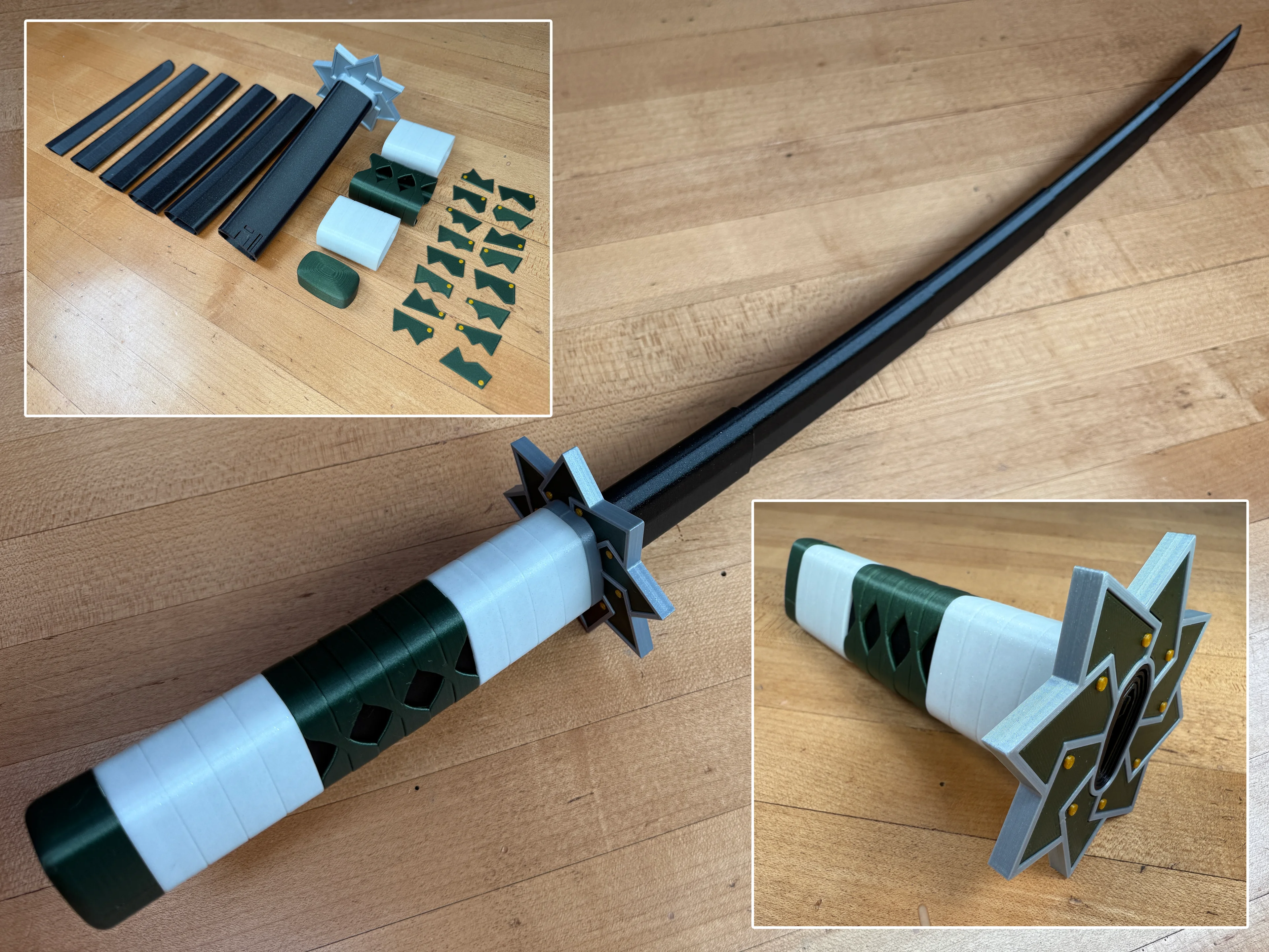 Sanemi’s Collapsing Sword 3d model