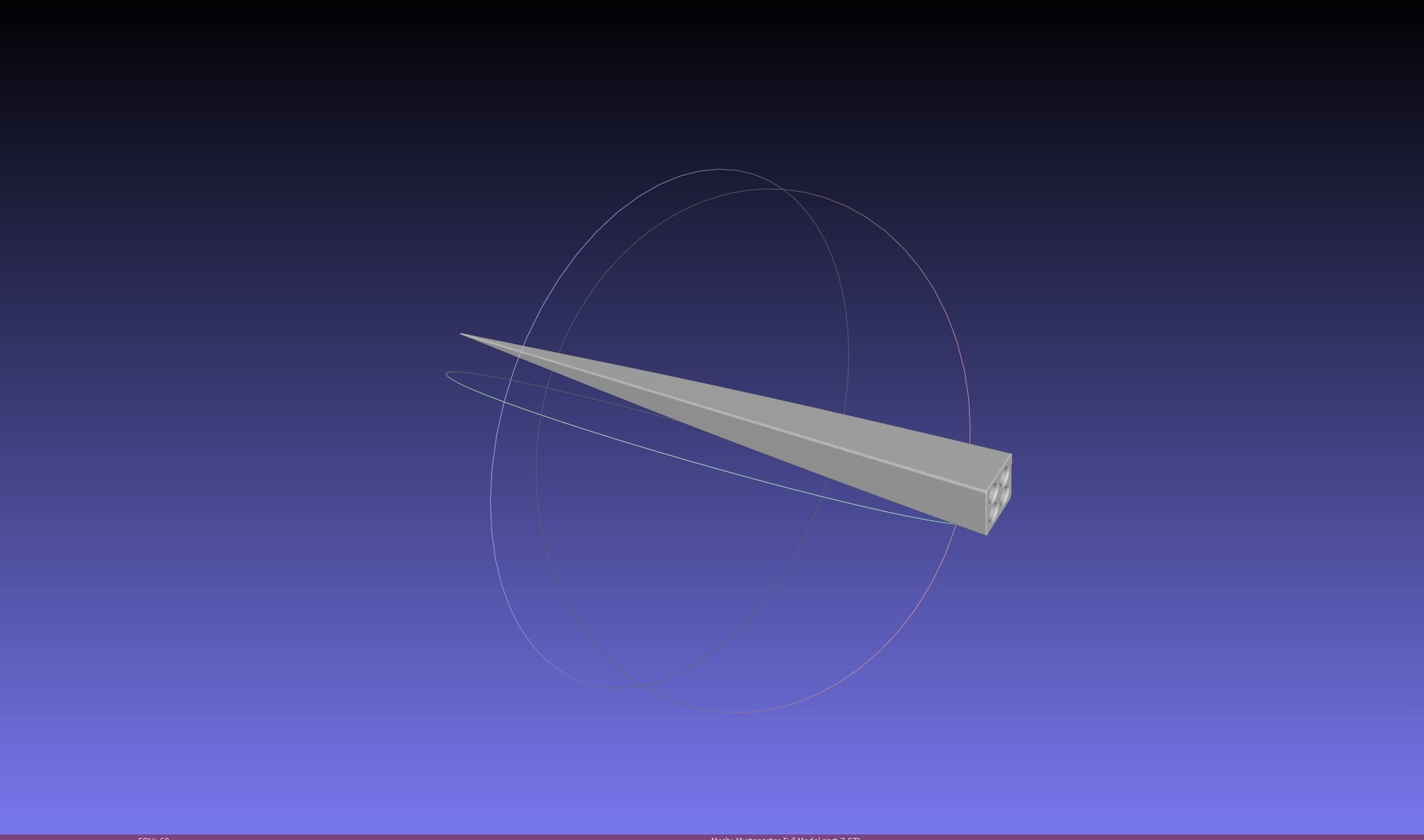 RWBY Weiss Rapier Myrtenaster Printable Assembly 3d model