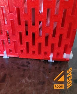 Organizing Box with adjustable dividers - rectangle 3d model