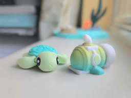 2025 Sea Turtle Flexi with Display 3d model