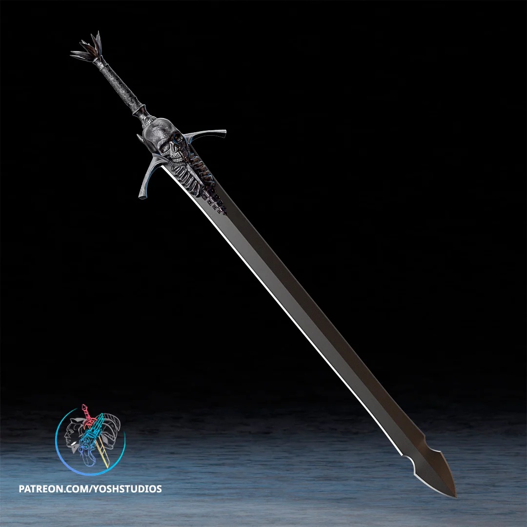 Rebellion Sword 3D Printer File STL 3d model
