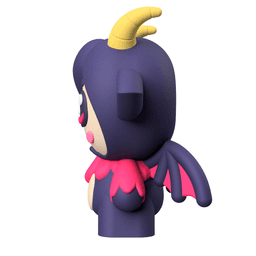 Cute Cryptid Little Jersey Devil 3D Printable Figure 3d model