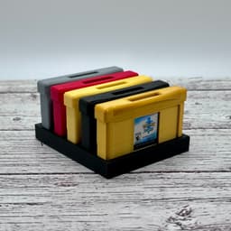Gameboy Advance Style Switch Game Holder 3d model