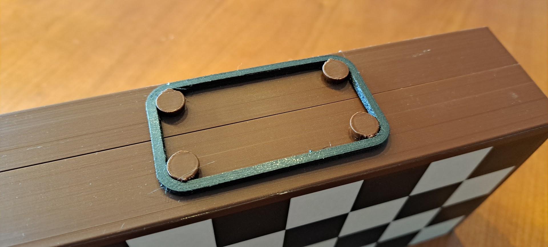 Portable Chess Board MMU 3d model