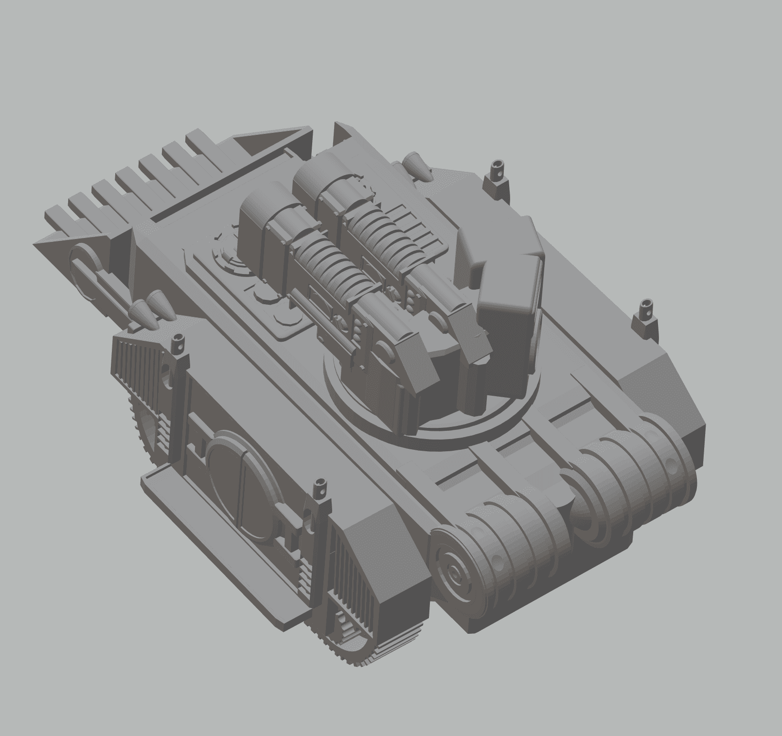 FHW: SD-W Heavy Sonic Tank V1 (un release faction) (BoD) 3d model