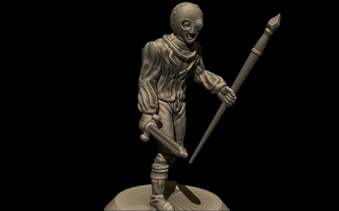 Prisoner - Elden Ring - 3D Printable STL Model 3d model
