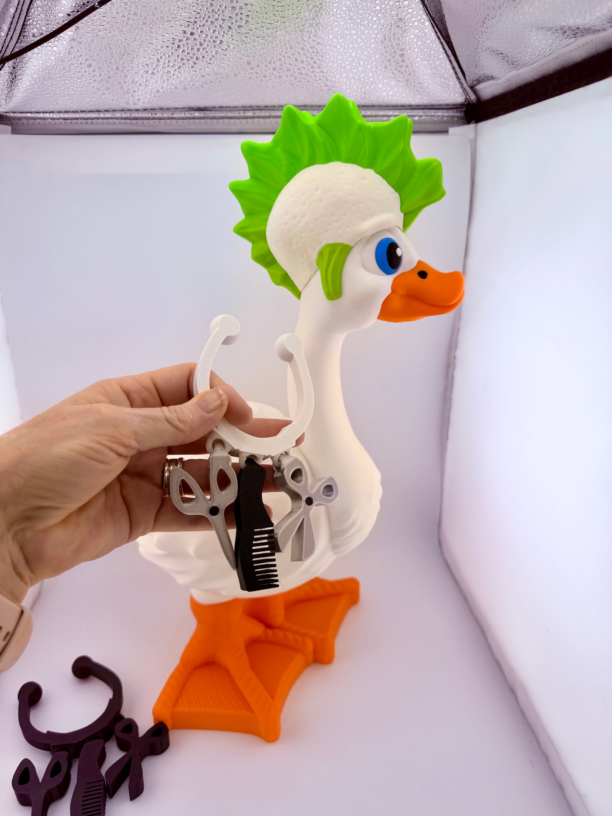 Goose Gear Wig Set #2 for Porch Goose 3d model