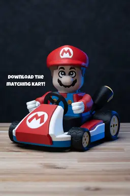 Chunky Mario - Super Mario Bros Kit | No Supports, No AMS, No Glue 3d model